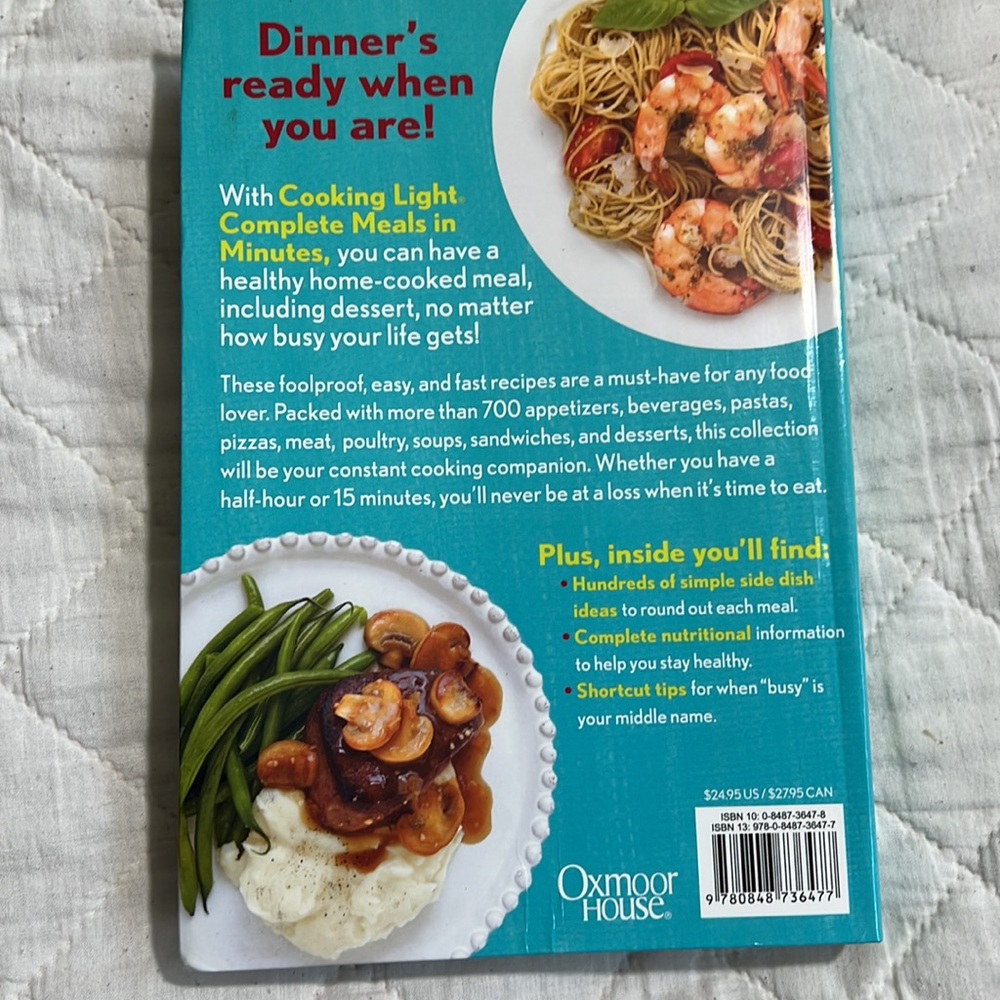Cooking Light Cookbook - Picture 2 of 6
